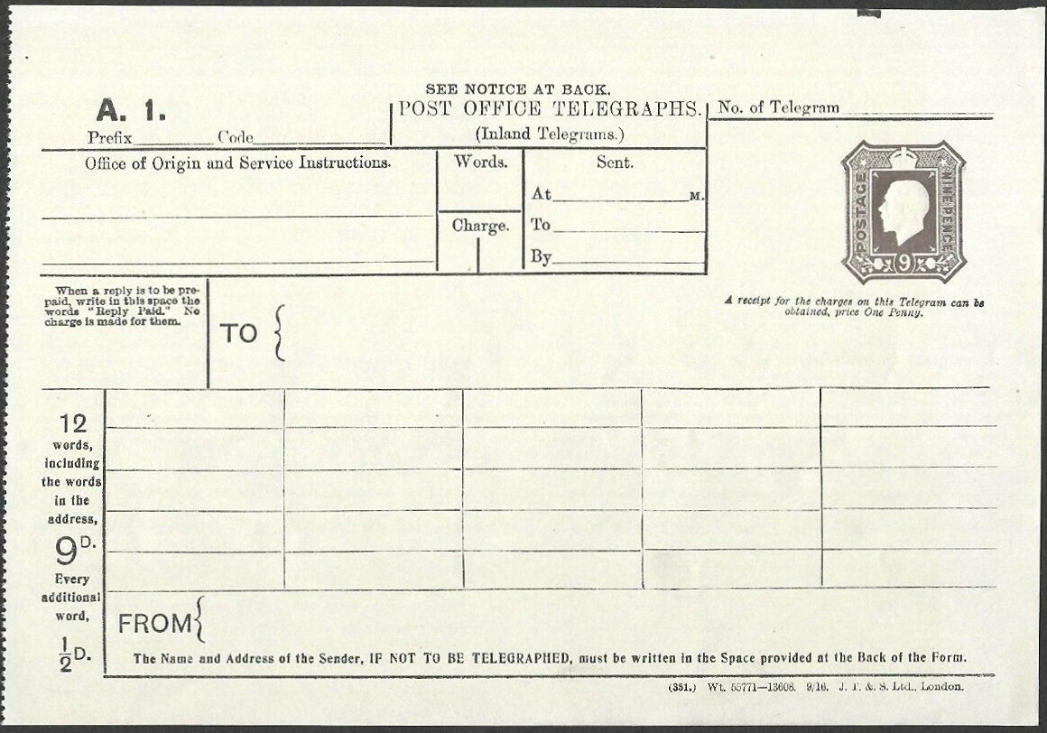 PO form 21bc - J. T. & S - front