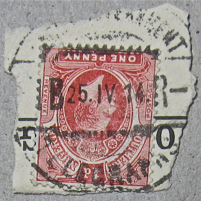 'Government hand-stamp 1914