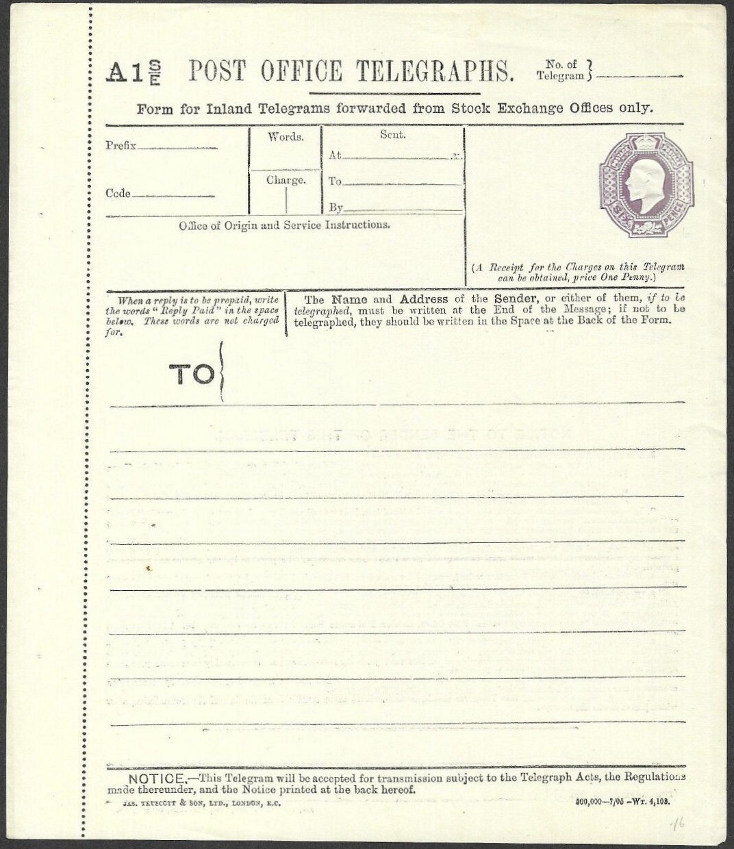 PO form 44ac -  front