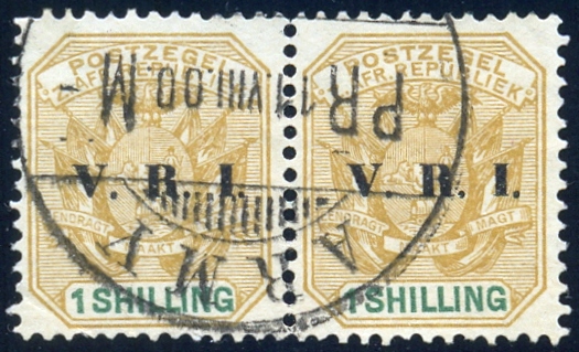 A pair of Transvaal VRI 1s
