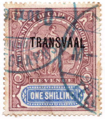 Transvaal overprint on COGH 1s - M  D.