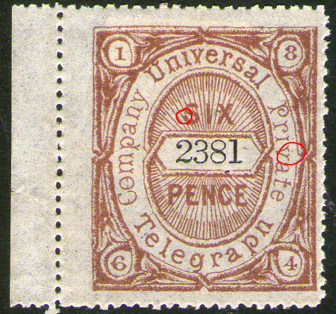 6d stamp 81, black