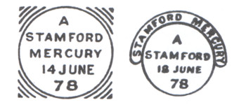 Stamford Mercury rejects