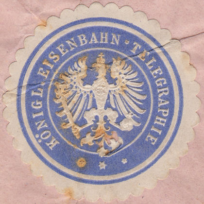 railway seal - 1892