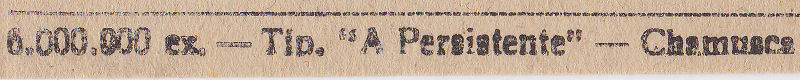 Telegram of 1 December 1945 - imprint