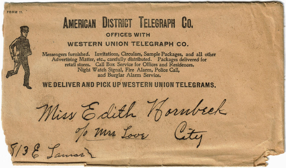 ADT Form 11, 1905