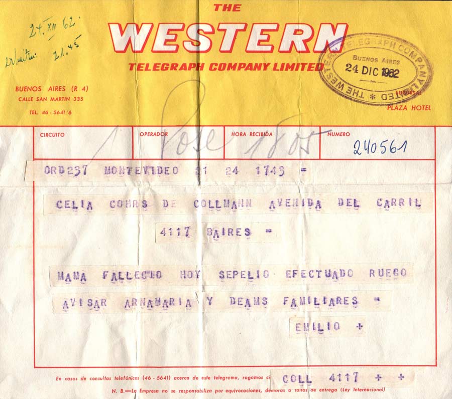 Western Telegram, 24 December 1962