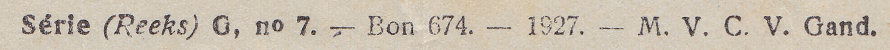 Telegram - 1927 - imprint
