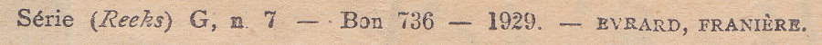 Telegram - 1929 - imprint