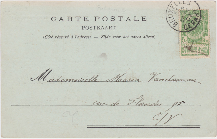 Card - 1903 - side b