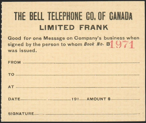 Bell Limited Frank