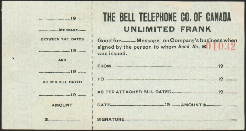 Bell Unlimited Frank
