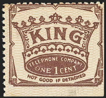 King Telephone Co - 1c