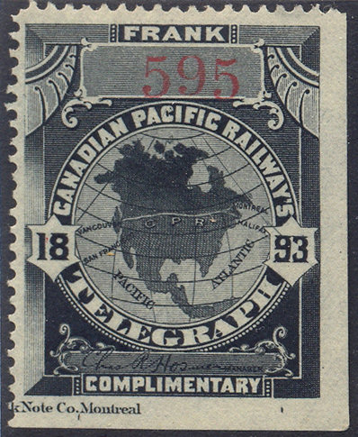 Canadian Pacific Railways 1893