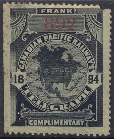 Canadian Pacific Railways 1894