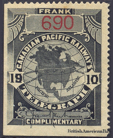 Canadian Pacific Railways 1910