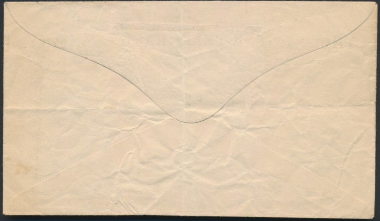 Undated Envelope - Tientsin, back