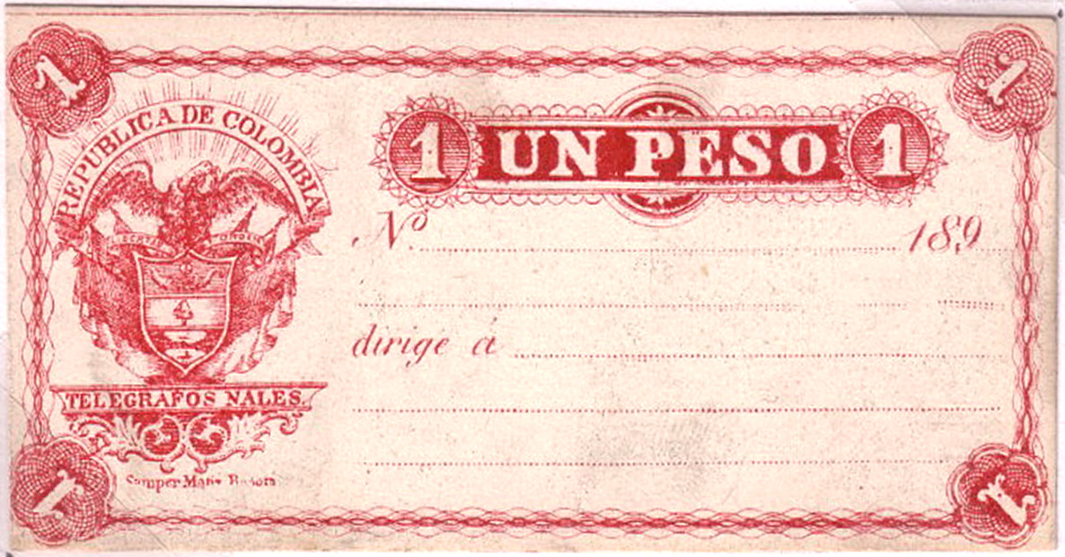 1P Telegraph Card