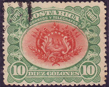 10C postage stamp 1901