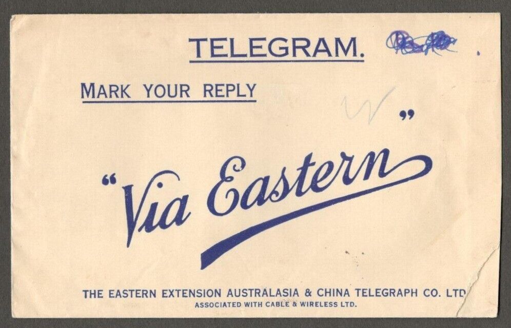 Eastern Ext envelope 1935 - back