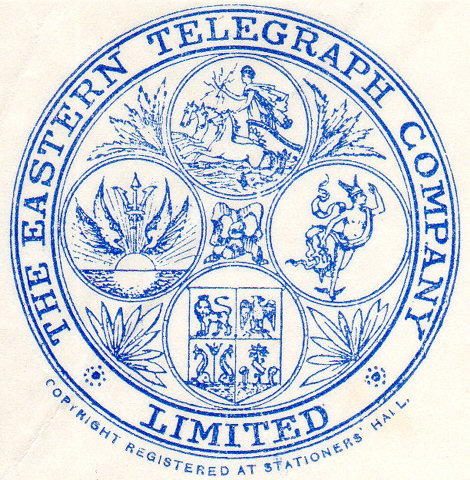 Eastern Telegraph Company 1920 Logo