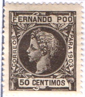 Fernando Poo 1903 50c