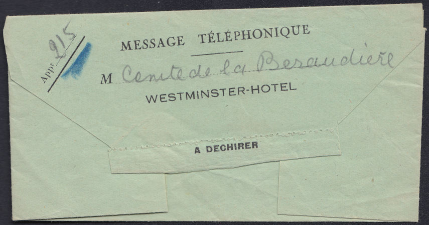 Westminster Hotel 1939