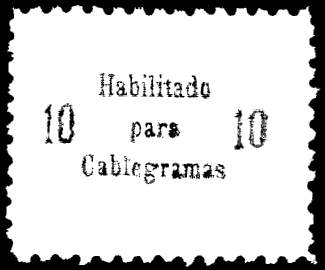 Cablegrammas overprint 2