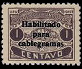 Cablegrammas stamp RH1