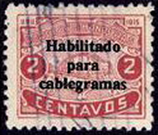 Cablegrammas stamp RH2