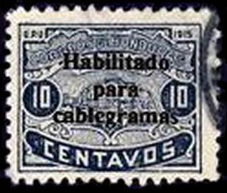 Cablegrammas stamp RH5