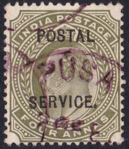 Postal Service 4 As.