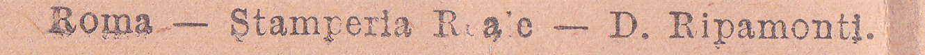 Verona 1911 imprint