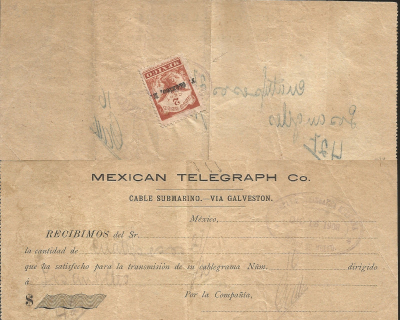1908 Receipt