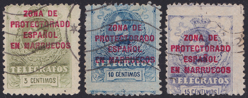 Postally used examples