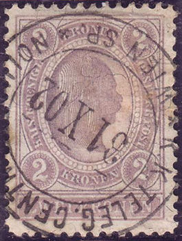 Postage stamp - used in Vienna