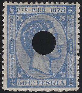 1878 50c punched