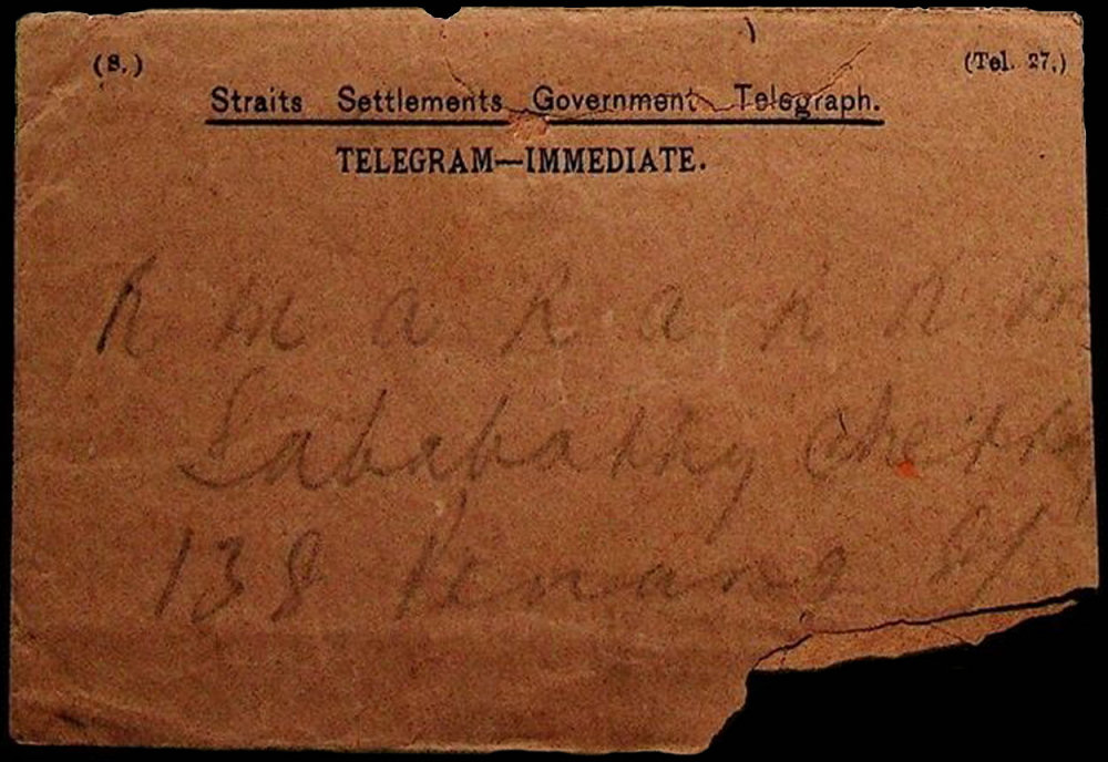 1915 Straights Envelope