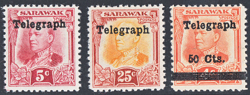 Sarawak 1935 set