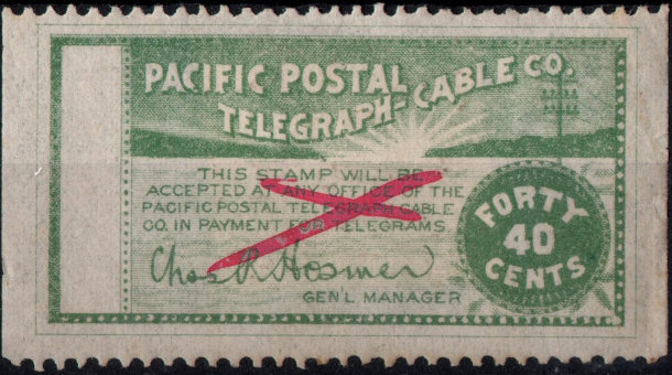 Pacific Postal 40c