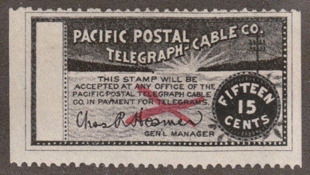 USA Pacific Postal 15c