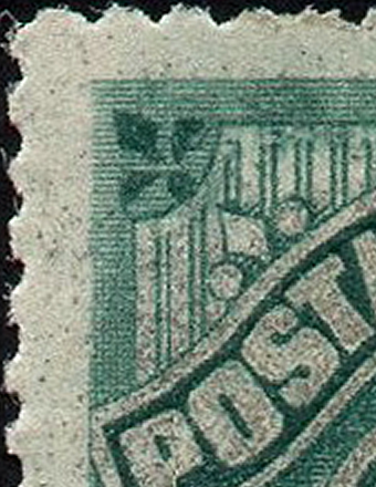 USA Postal Perf.16 speckling on 10c