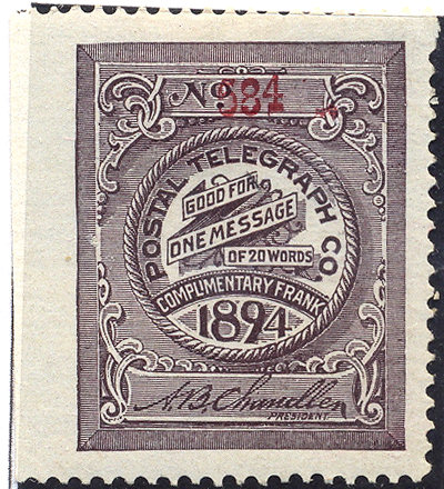 USA Postal Tel-Cable 1894 H15