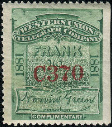 Western Union 1881 - C370
