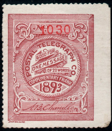 USA Postal Tel-Cable H13 - 1030