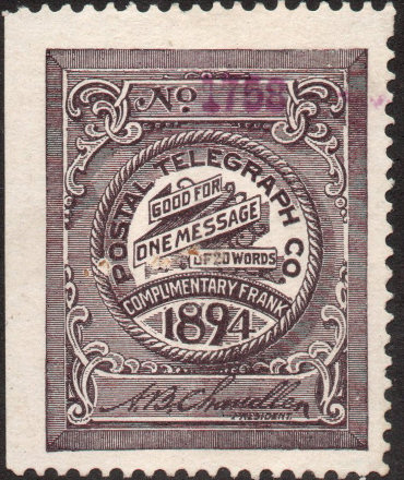 USA Postal Tel-Cable 1894 H15a