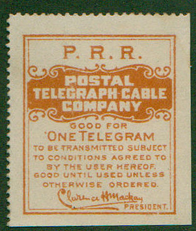 USA Postal Tel-Cable 1914 - PRR H89b