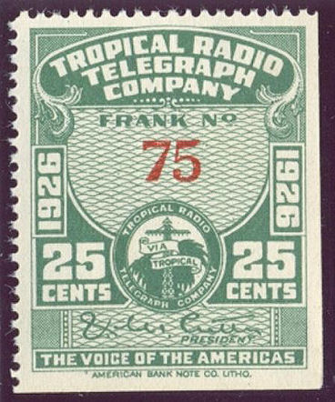 Tropical Radio 25c