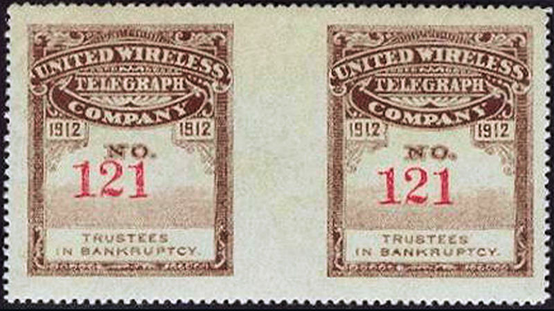 1912 - imperf between pair