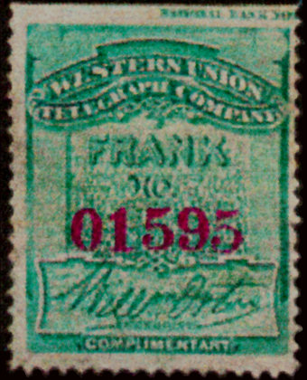 Western Union 1871 - O1595